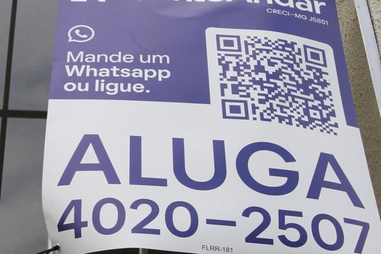 placa de apartamento para alugar com 3 quartos, 90m² em Havaí, Belo Horizonte