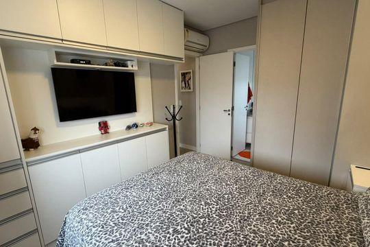 Quarto de apartamento à venda com 2 quartos, 65m² em Barra Funda, São Paulo