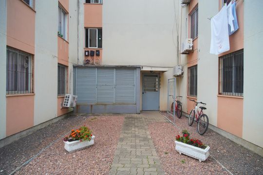 Entrada de apartamento à venda com 2 quartos, 54m² em Campina, São Leopoldo