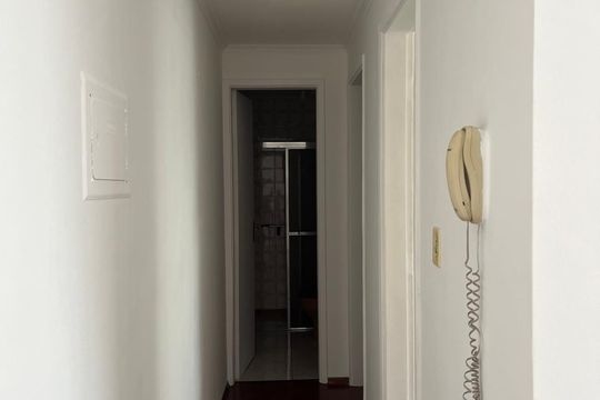 Corredor de apartamento à venda com 1 quarto, 49m² em Centro, São Bernardo do Campo