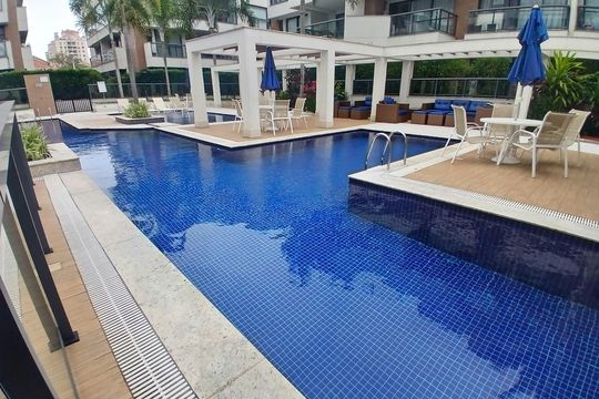 Área comum de apartamento à venda com 3 quartos, 137m² em Recreio dos Bandeirantes, Rio de Janeiro