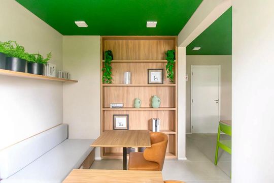 Área comum de apartamento para alugar com 1 quarto, 30m² em Planalto Paulista, São Paulo