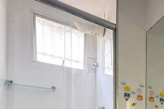 Banheiro de apartamento para alugar com 2 quartos, 52m² em Santa Amelia, Belo Horizonte