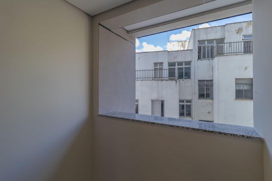 Varanda da Sala de apartamento à venda com 3 quartos, 83m² em Cidade Nova, Belo Horizonte