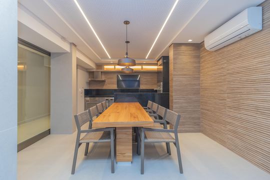 Área comum - Espaço Gourmet  de apartamento à venda com 3 quartos, 83m² em Cidade Nova, Belo Horizonte