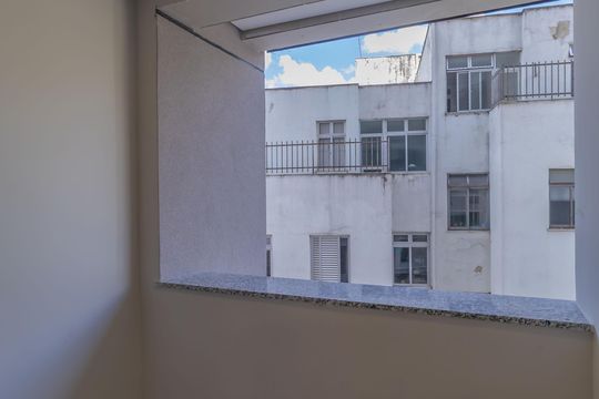 Varanda da Sala de apartamento à venda com 3 quartos, 74m² em Cidade Nova, Belo Horizonte