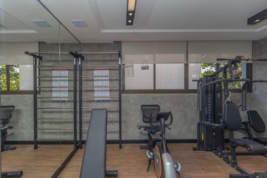 Área comum - Academia de apartamento à venda com 3 quartos, 74m² em Cidade Nova, Belo Horizonte