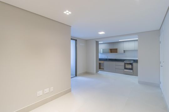 Sala  de apartamento à venda com 3 quartos, 74m² em Cidade Nova, Belo Horizonte