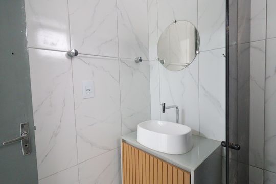 Banheiro de apartamento para alugar com 2 quartos, 62m² em Vila Sao Jose (cidade Dutra), São Paulo
