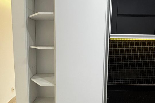 Cozinha de apartamento à venda com 3 quartos, 70m² em Vila Valparaíso, Santo André