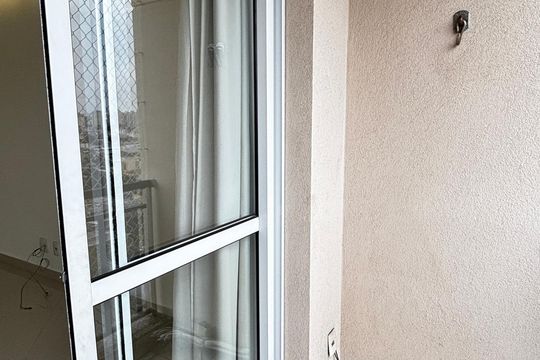 Sala - Sala de Jantar Varanda de apartamento à venda com 3 quartos, 70m² em Vila Valparaíso, Santo André