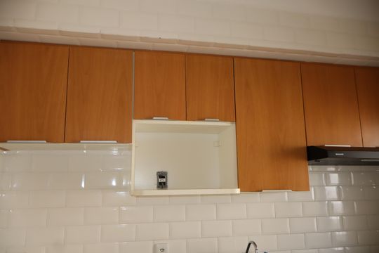 Cozinha de apartamento para alugar com 2 quartos, 42m² em Sítio da Figueira, São Paulo