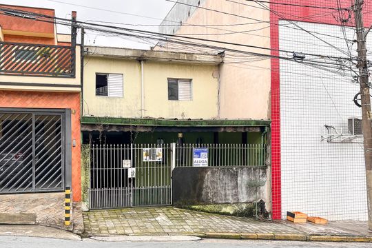Fachada  de casa para alugar com 4 quartos, 107m² em Nova Gerti, São Caetano do Sul