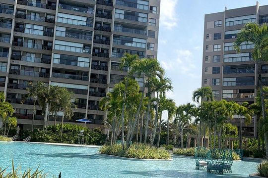Área externa de apartamento para alugar com 3 quartos, 127m² em Barra da Tijuca, Rio de Janeiro