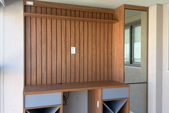 Varanda de apartamento para alugar com 3 quartos, 127m² em Barra da Tijuca, Rio de Janeiro
