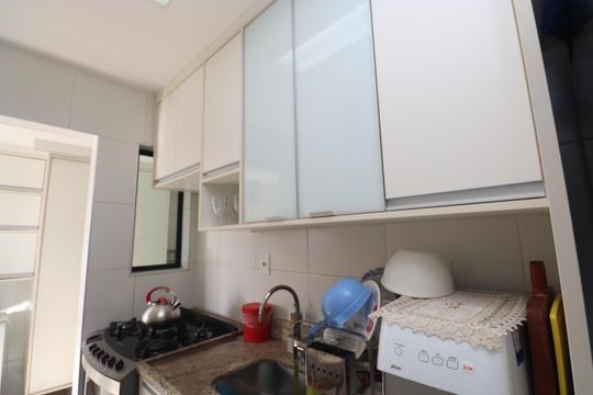 Cozinha de apartamento para alugar com 4 quartos, 113m² em Patamares Ed Soho, Salvador