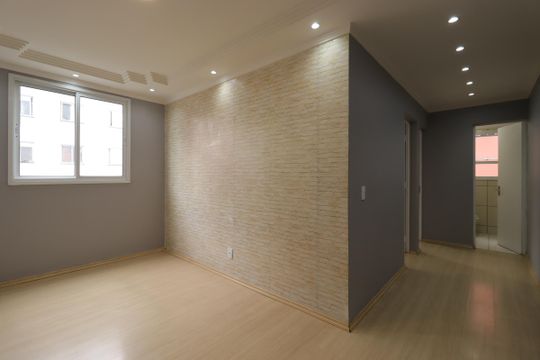 Sala de apartamento para alugar com 2 quartos, 49m² em Parque Erasmo Assunção, Santo André