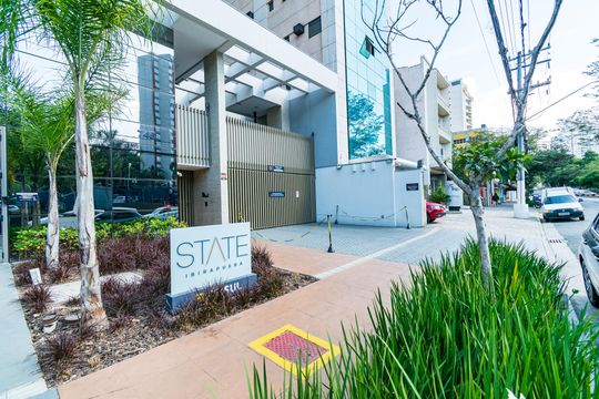 Fachada de apartamento para alugar com 1 quarto, 40m² em Vila Clementino, São Paulo