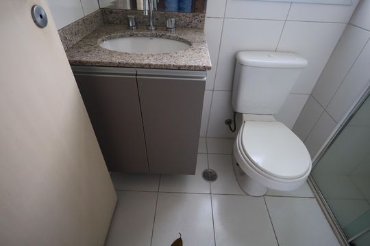 Banheiro da Suíte 1 de apartamento para alugar com 2 quartos, 87m² em Vila Campesina, Osasco