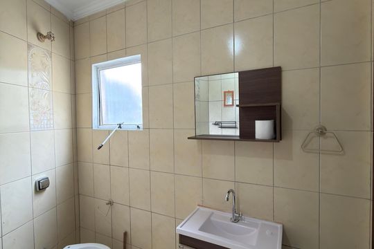 Banheiro Social de casa à venda com 3 quartos, 171m² em Baeta Neves, São Bernardo do Campo