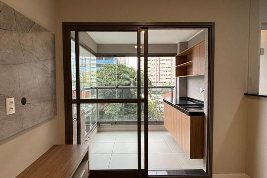 Varanda de apartamento para alugar com 1 quarto, 50m² em Vila Clementino, São Paulo
