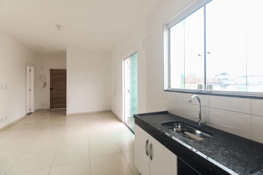 Cozinha de apartamento à venda com 2 quartos, 50m² em Vila Carrão, São Paulo