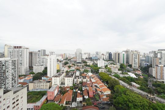 Vista da Varanda de apartamento à venda com 2 quartos, 65m² em Vila Mariana, São Paulo