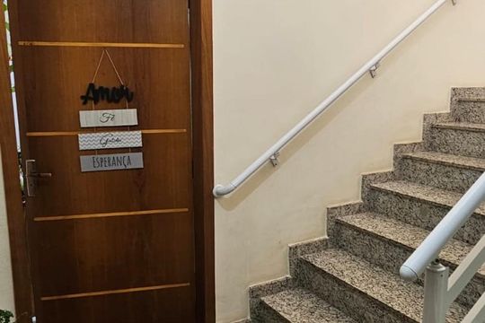 Hall de entrada de apartamento à venda com 2 quartos, 43m² em Jardim Progresso, Santo André