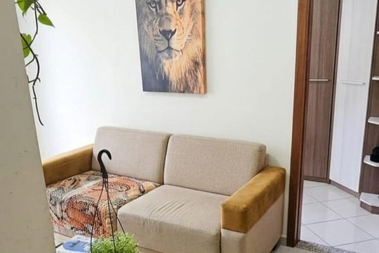 Sala de apartamento à venda com 2 quartos, 43m² em Jardim Progresso, Santo André