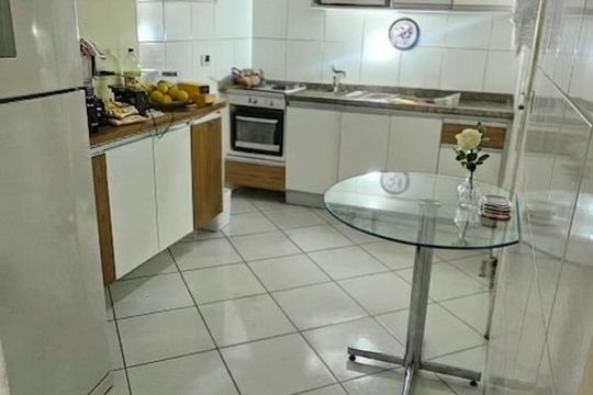 Cozinha de apartamento à venda com 2 quartos, 43m² em Jardim Progresso, Santo André