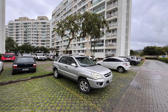 Fachada de apartamento à venda com 2 quartos, 69m² em Recreio dos Bandeirantes, Rio de Janeiro
