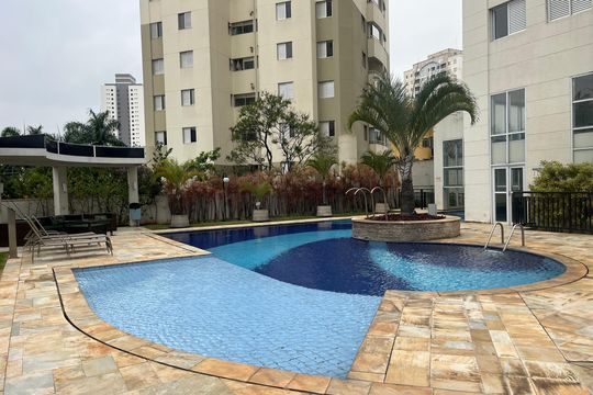 Área comum - Piscina de apartamento à venda com 2 quartos, 50m² em Barra Funda, São Paulo