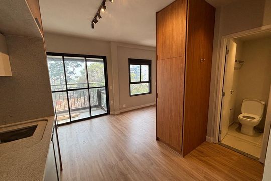 Sala de apartamento para alugar com 1 quarto, 29m² em Pinheiros, São Paulo