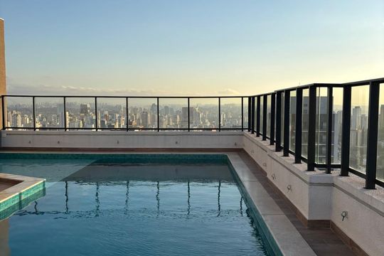 Área comum de apartamento para alugar com 1 quarto, 29m² em Pinheiros, São Paulo