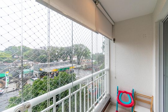 Varanda de apartamento à venda com 3 quartos, 67m² em Cidade Vargas, São Paulo