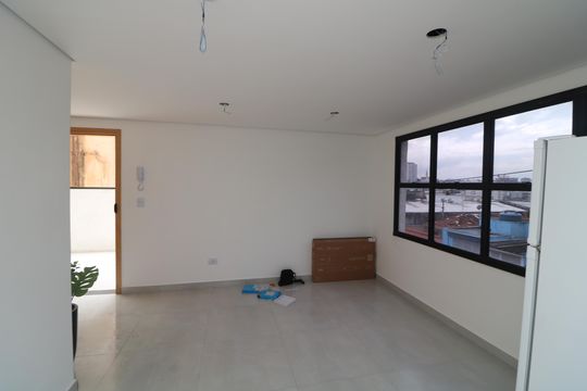 Área comum - Salão de festas de apartamento para alugar com 2 quartos, 40m² em Chácara Mafalda, São Paulo