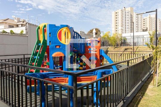 Área comum - Playground de apartamento para alugar com 2 quartos, 43m² em Bonfim Paulista, Ribeirão Preto