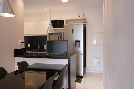 Cozinha de apartamento para alugar com 3 quartos, 180m² em Vila Carrão, São Paulo