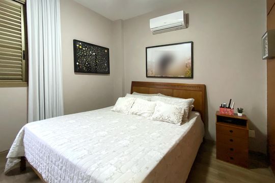 Suite de apartamento à venda com 3 quartos, 95m² em Anchieta, Belo Horizonte