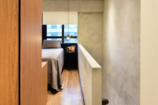 Quarto de apartamento para alugar com 1 quarto, 53m² em Bethaville I, Barueri
