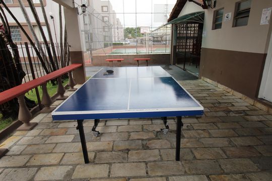 Área comum - Sala de Jogos de apartamento para alugar com 2 quartos, 50m² em Jardim Satélite, São José dos Campos