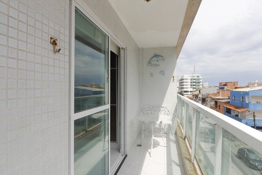 Varanda de apartamento para alugar com 1 quarto, 75m² em Vila Nova, Cabo Frio