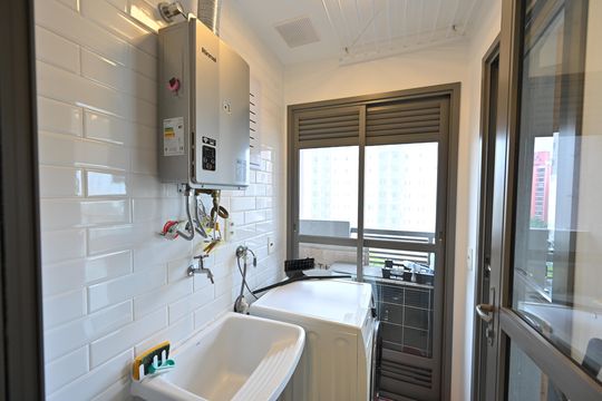 Lavanderia de apartamento à venda com 2 quartos, 65m² em Mirandópolis, São Paulo