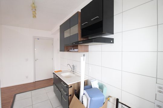 Cozinha de apartamento à venda com 2 quartos, 40m² em São Miguel, São Paulo