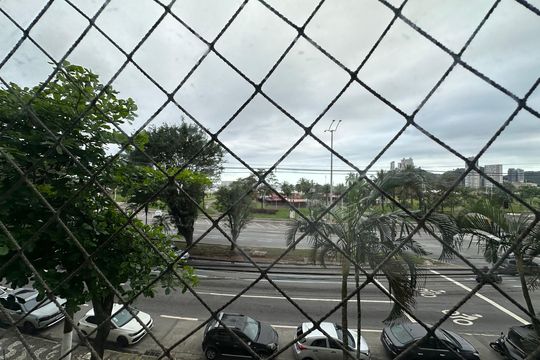 Vista da Sala de apartamento para alugar com 2 quartos, 100m² em Itararé, São Vicente