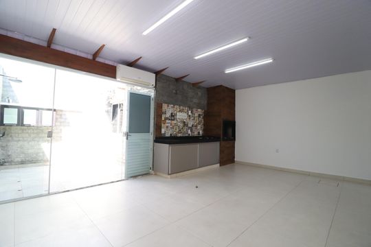 Cozinha de casa de condomínio para alugar com 3 quartos, 144m² em Aclimação, Uberlândia