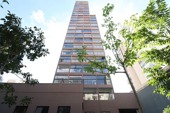 Fachada  de apartamento à venda com 1 quarto, 33m² em Pompeia, São Paulo