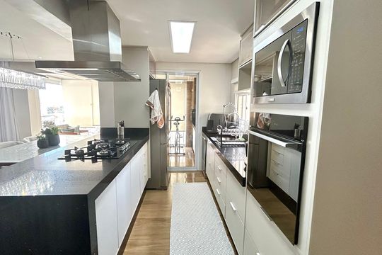 Cozinha de apartamento à venda com 3 quartos, 114m² em Vila Santo Antonio, Guarulhos
