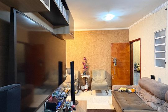 Sala de casa à venda com 2 quartos, 110m² em Vila Bancaria Munhoz, São Paulo
