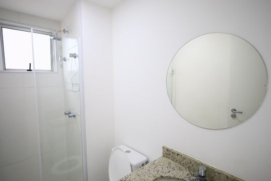 Banheiro da Suíte 1 de apartamento à venda com 2 quartos, 69m² em Vila São Silvestre (zona Leste), São Paulo